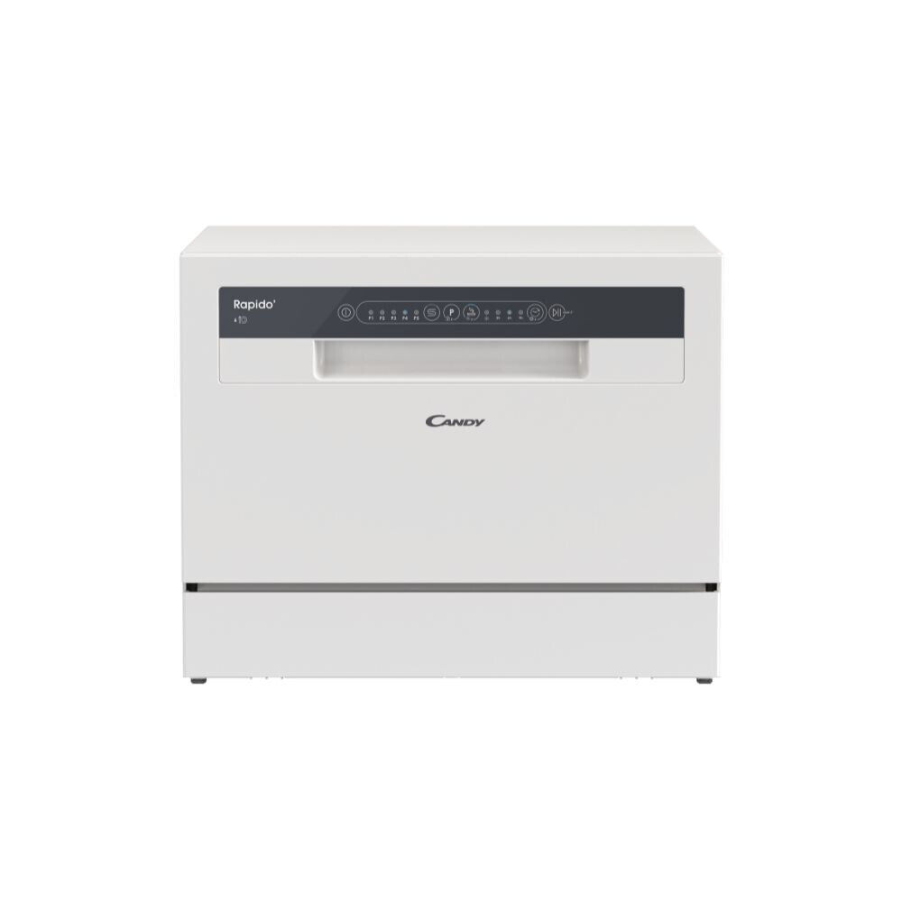 Lavastoviglie Compatta 6 Coperti Classe E 55 cm Bianco CP 6E51LW RapidO' CANDY
