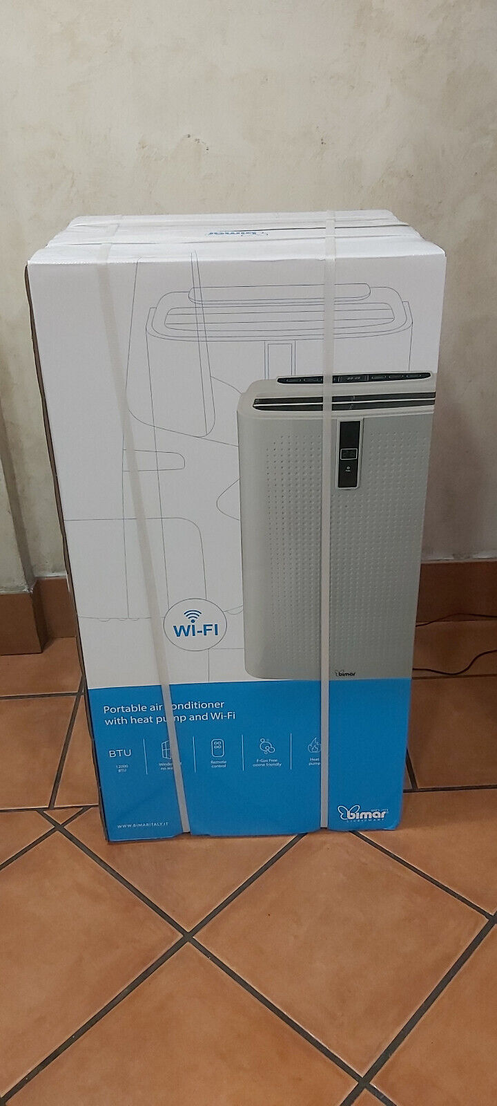 ✅  Climatizzatore Portatile 12000 Btu BIMAR CP120 Pompa di Calore Wi-Fi OFFERTA!