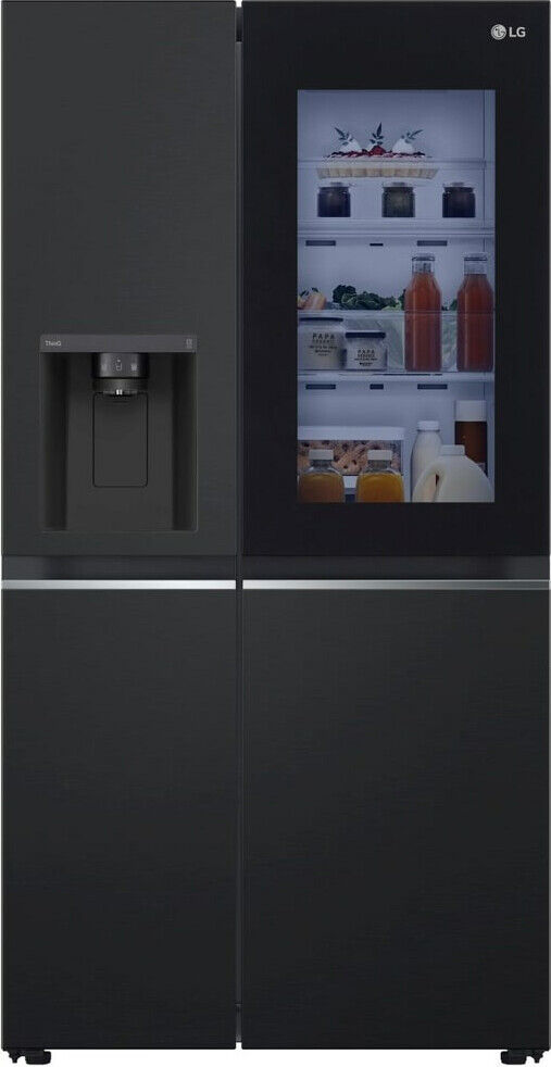 Frigorifero Americano No Frost SidebySide 635 Litri Classe E Nero GSGV80EPLL LG