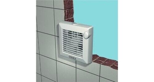 Vortice Aspiratore Bagno Elicoidale Tubo 9,9 cm 90 mc/h - Punto M 100/4" A LL