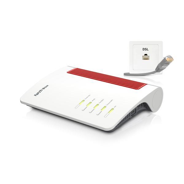 ROUTER FRITZ BOX 7690 - WiFi 7 2.4GHZ /5GHZ DSL VDSL e ADSL2+ 14270091