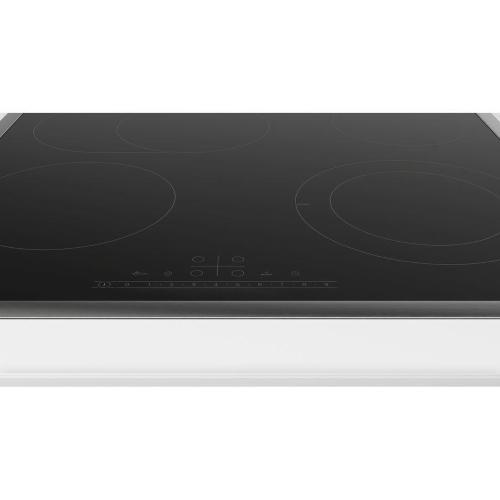 Bosch Serie 6 PKN645FP2E piano cottura Nero Da incasso 60 cm Ceramica 4 Fornello