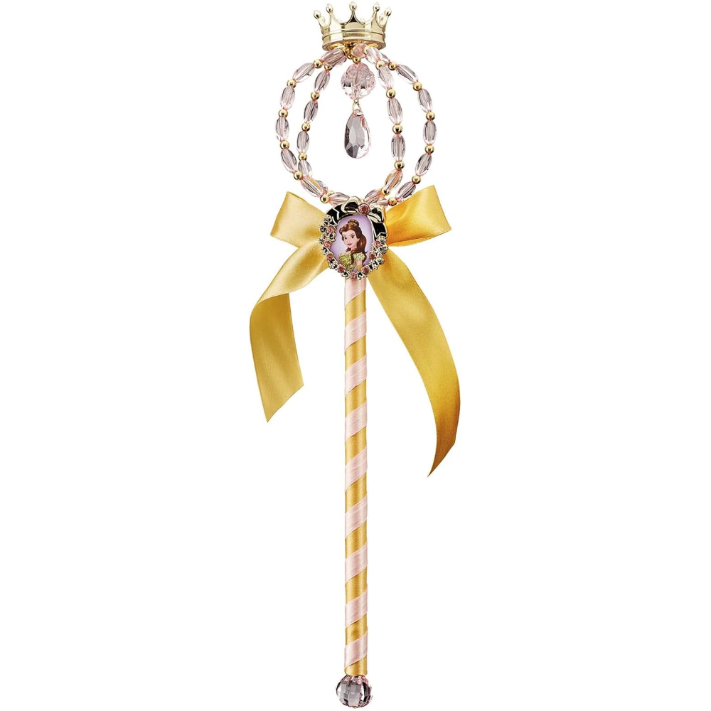 SCETTRO PRINCIPESSE DISNEY BACCHETTA LA BELLA E LA BESTIA ACCESSORIO CARNEVALE