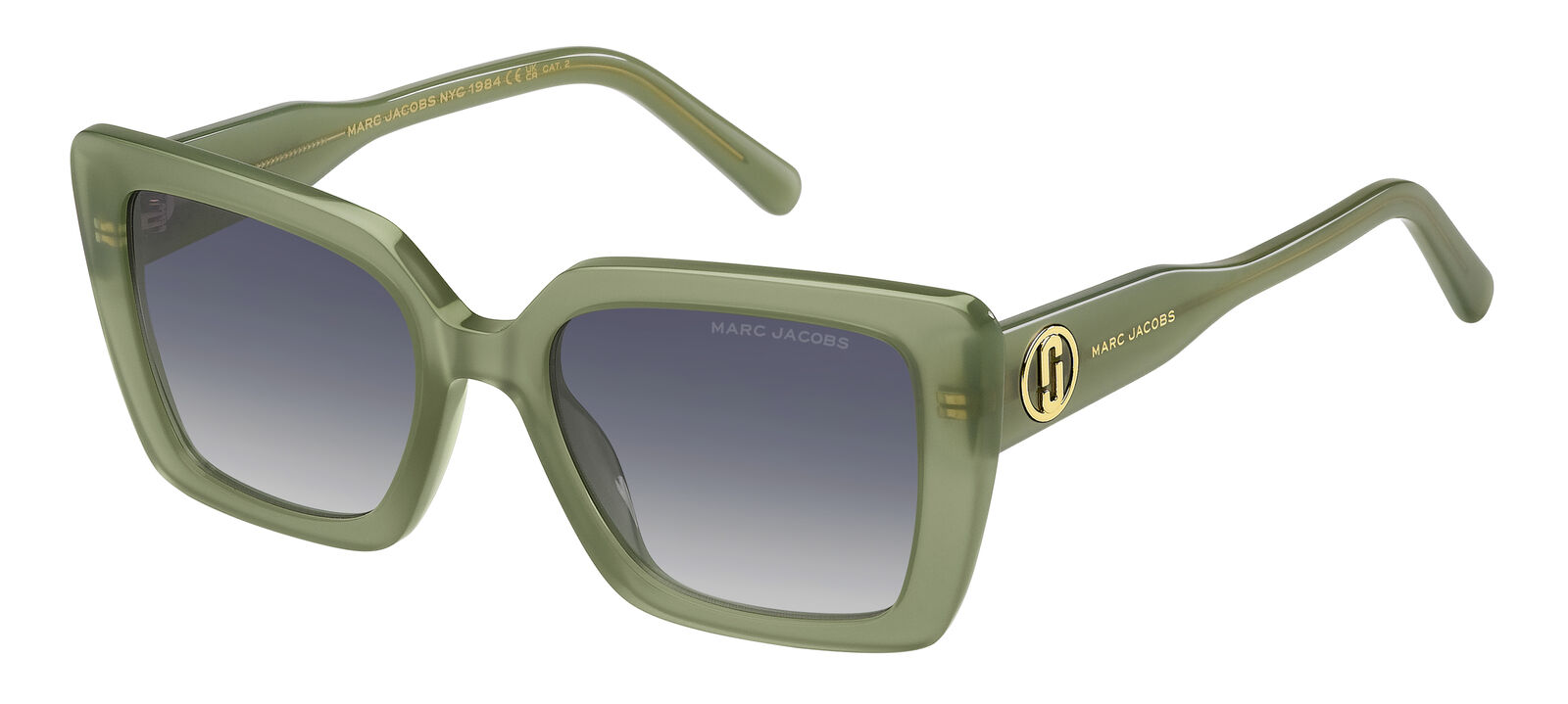 Occhiali da Sole Marc Jacobs MARC 733/S GREEN/ GREY AZURE 52/19/140 donna