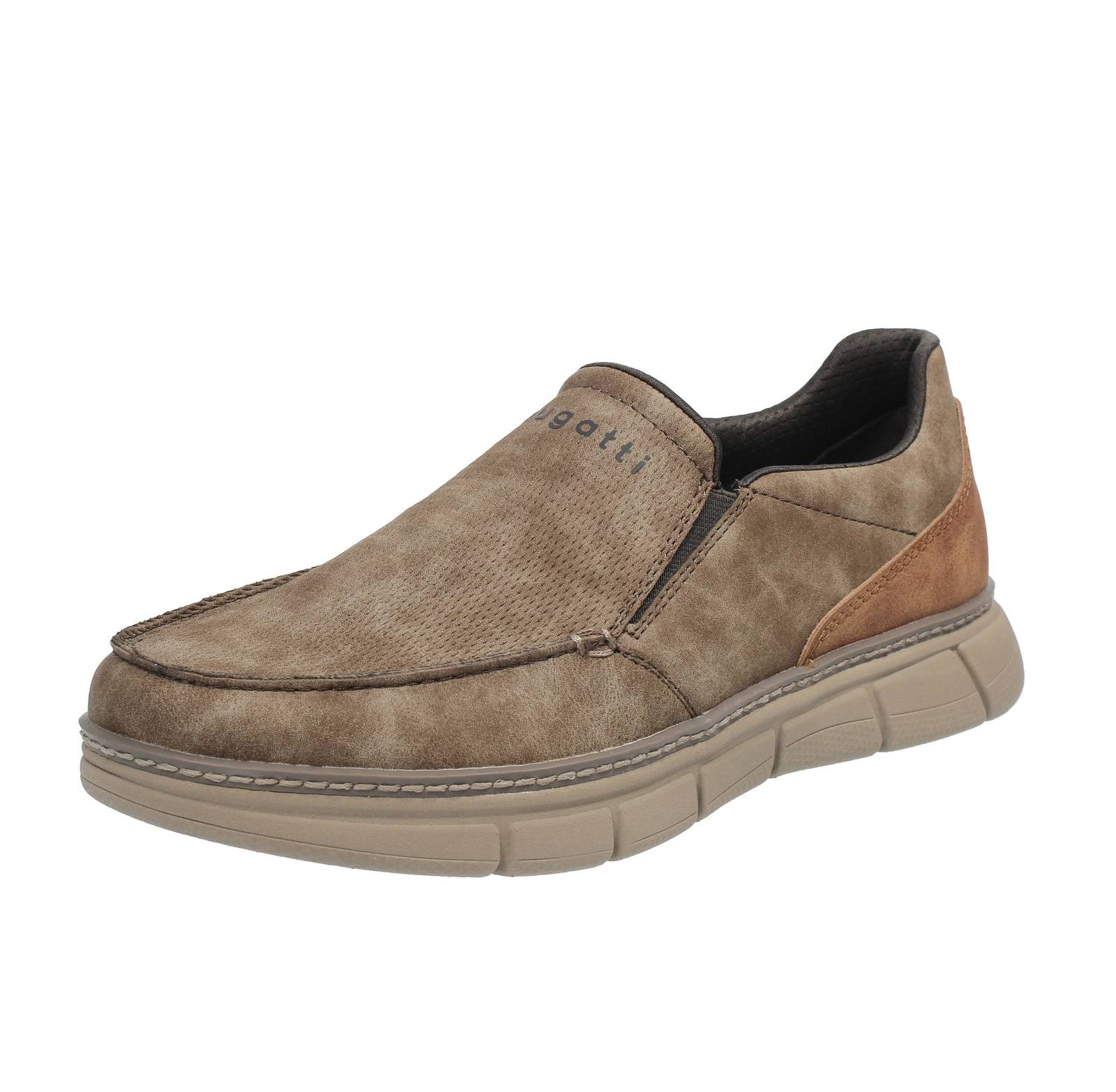 Bugatti Pasadena - Mocassini Sabbia - Taglia 46 [30.7cm] Scarpe Uomo Mocassini
