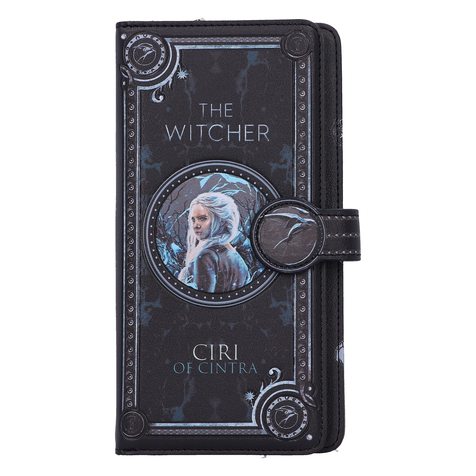 Nemesis Now The Witcher Ciri Embossed Purse 18.5cm, PU Leather, Black, Officiall