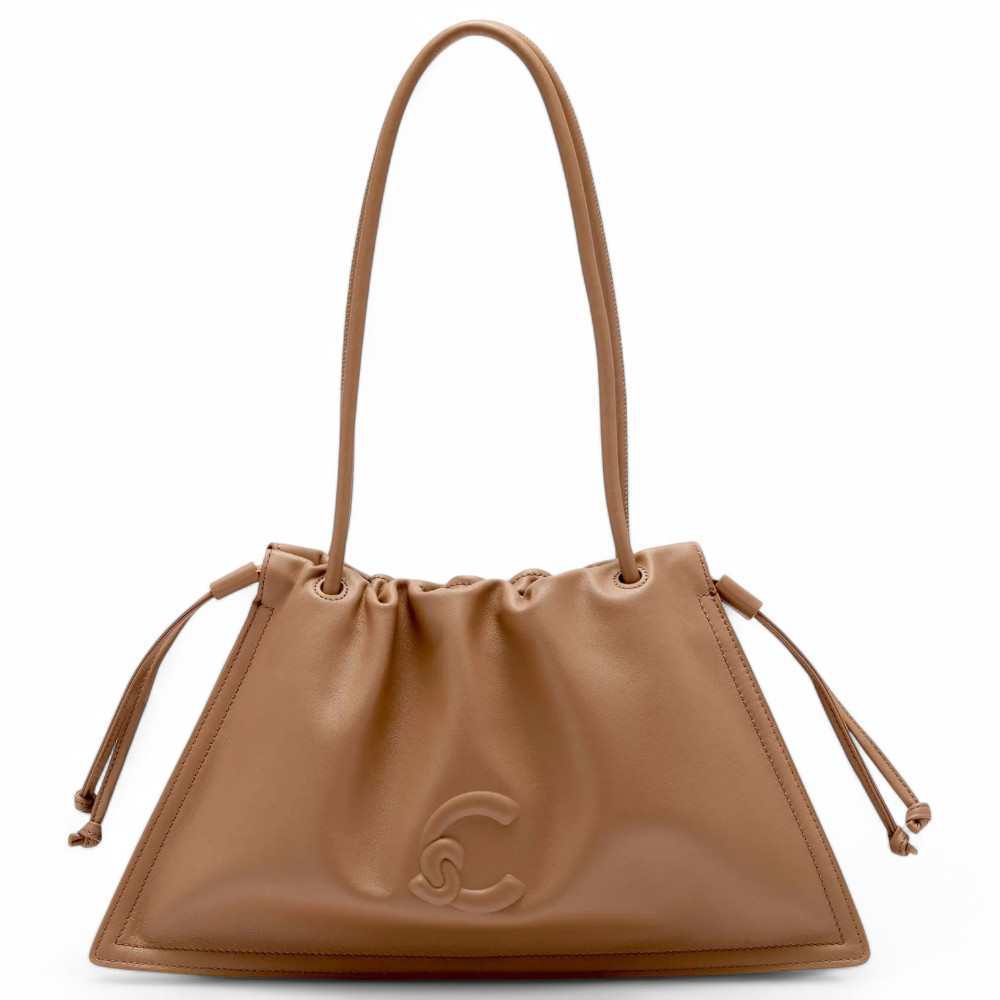 Moda Borsa COCCINELLE DULSE Donna Pelle Beige - E1SS5130101N71