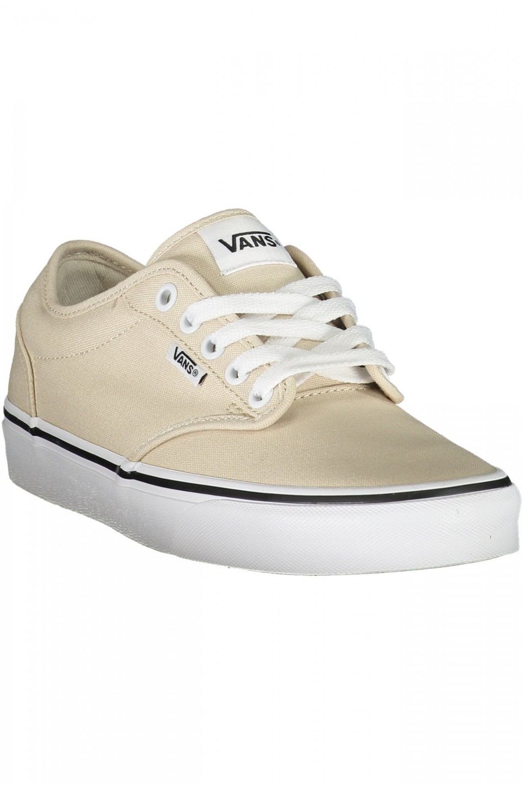 Vans Calzature Donna Sneakers Calzatura sportiva Beige 40 Con Lacci, Dettagli A