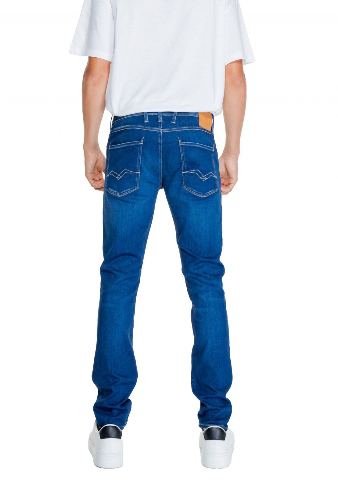 Replay Abbigliamento Uomo Jeans WL34 Blu M914Y .000.661 K04