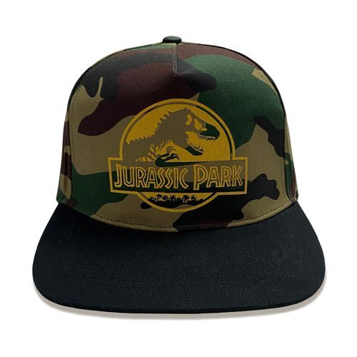 Abbigliamento Jurassic Park: Gold Logo Camo Snapback Cap One Size (Cappellino)