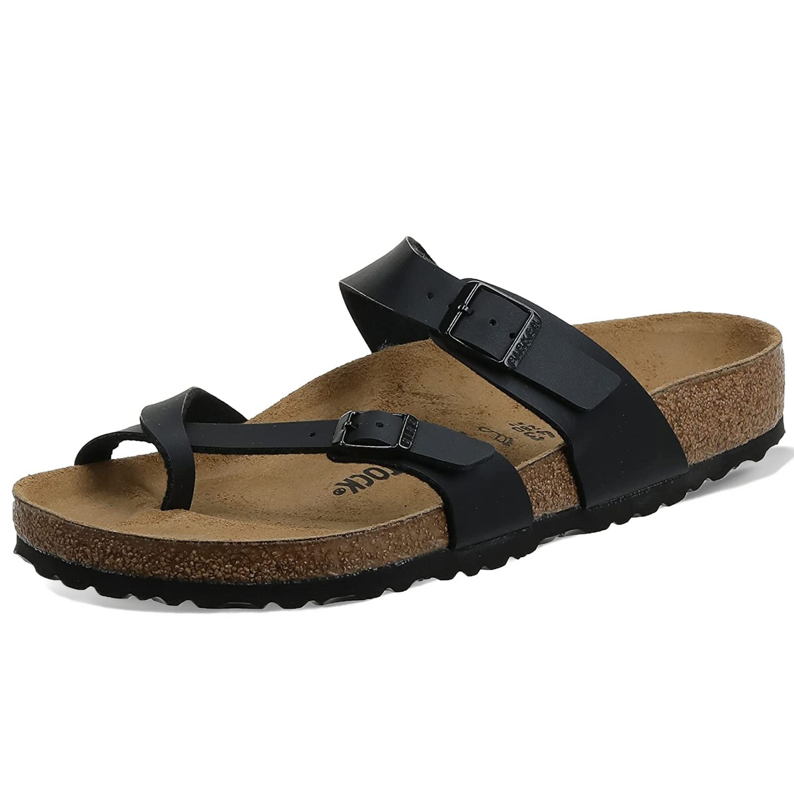Scarpe Birkenstock Mayari Birko-Flor Taglia 40 Cod 0071793 Nero