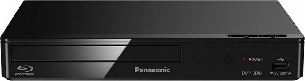 Lettore Blu Ray Panasonic DVD Mp3 DviX USB Internet Apps LAN HDMI DMP-BD84EG-K