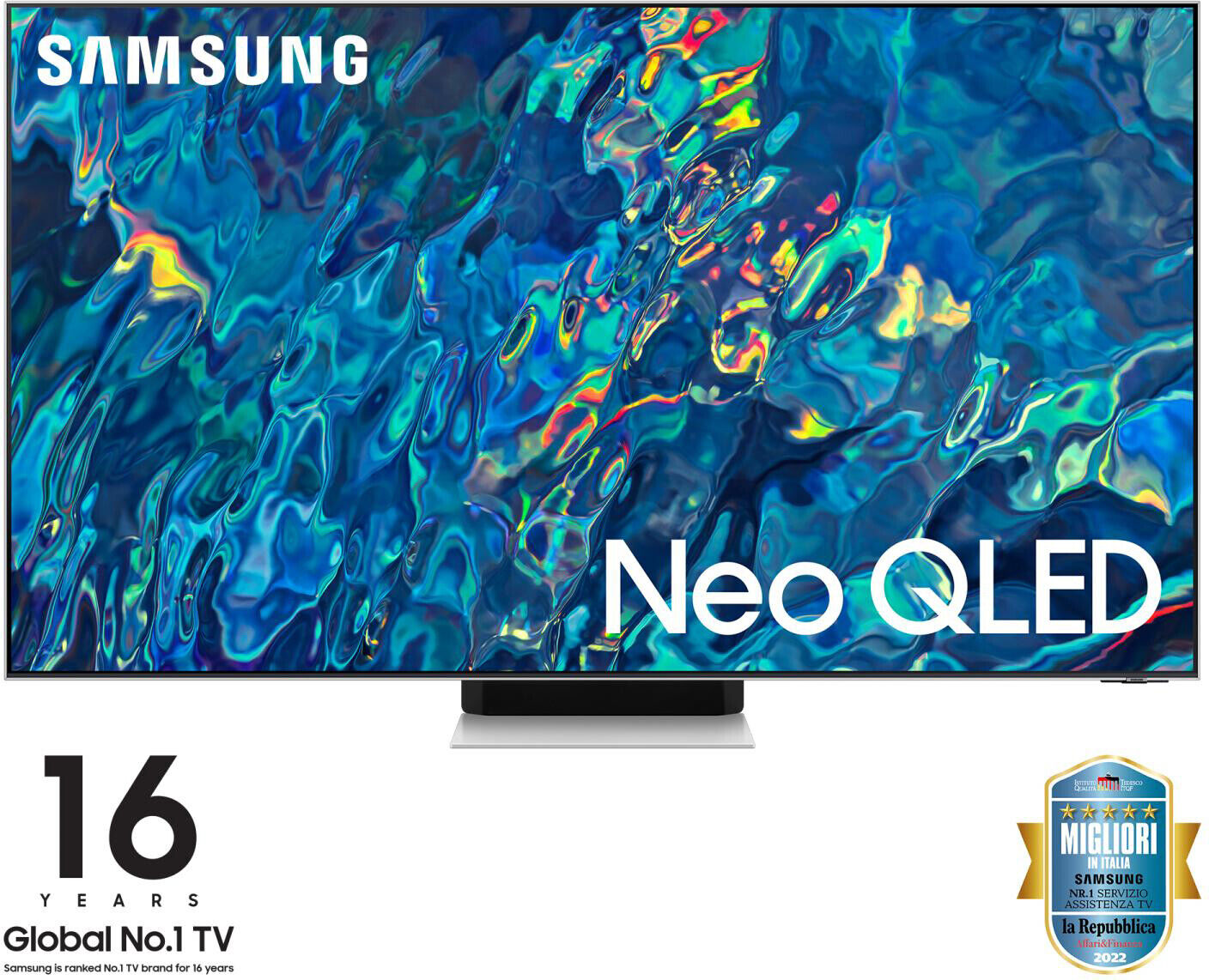 Samsung Smart TV 65 Pollici 4K Ultra HD QLED Tizen Dolby Digital QE65QN95BATXZT