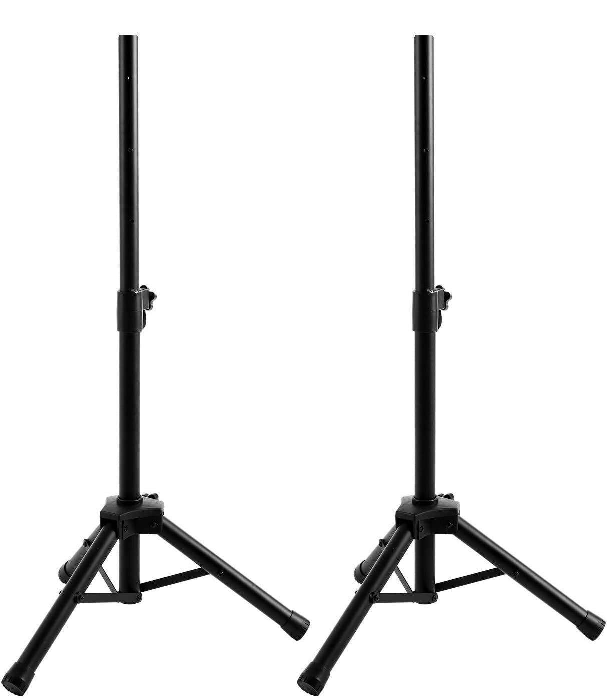 COPPIA STATIVI TREPPIEDI CAVALLETTI SUPPORTI UNIVERSALI 120cm CASSE ACUSTICHE