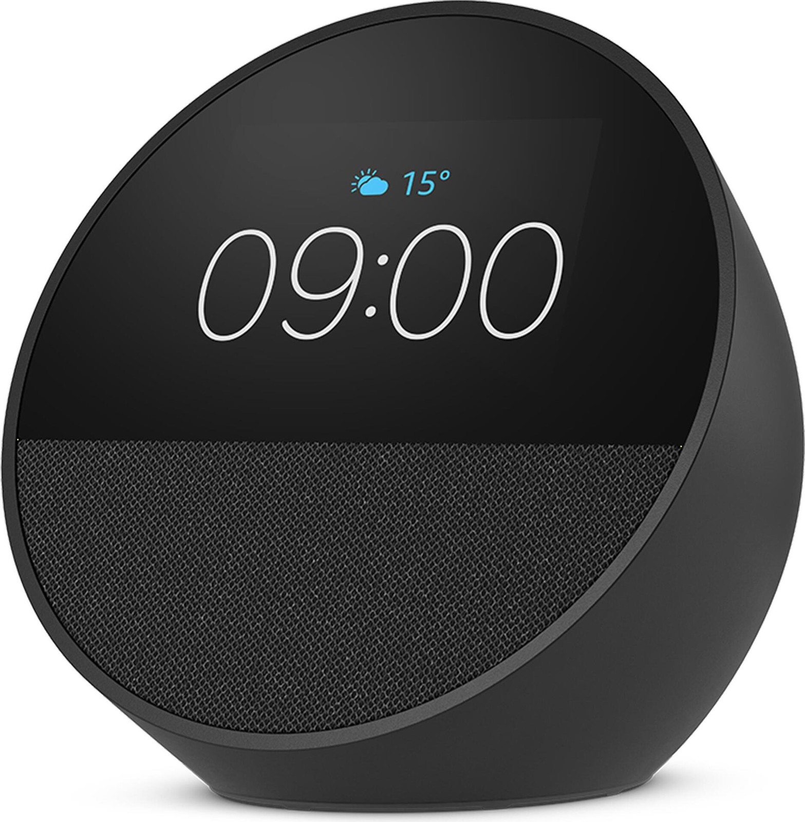 AMAZON ECHO SPOT (2024) - SMART SPEAKER BLACK