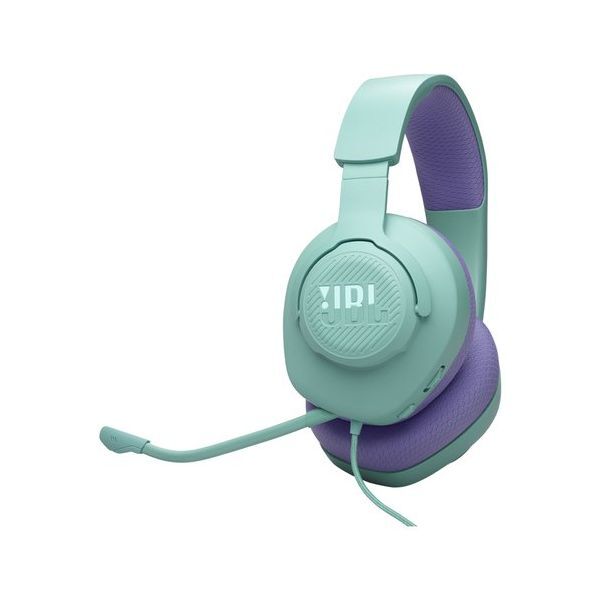 Jbl CUFFIA GAMING CON MICROFONO QUANTUM 100M2 CIANO (JBLQTUM100M2CYN)