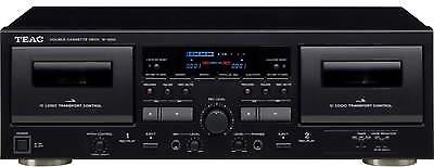 TEAC W-1200 registratore a cassette doppio Uscita USB nero