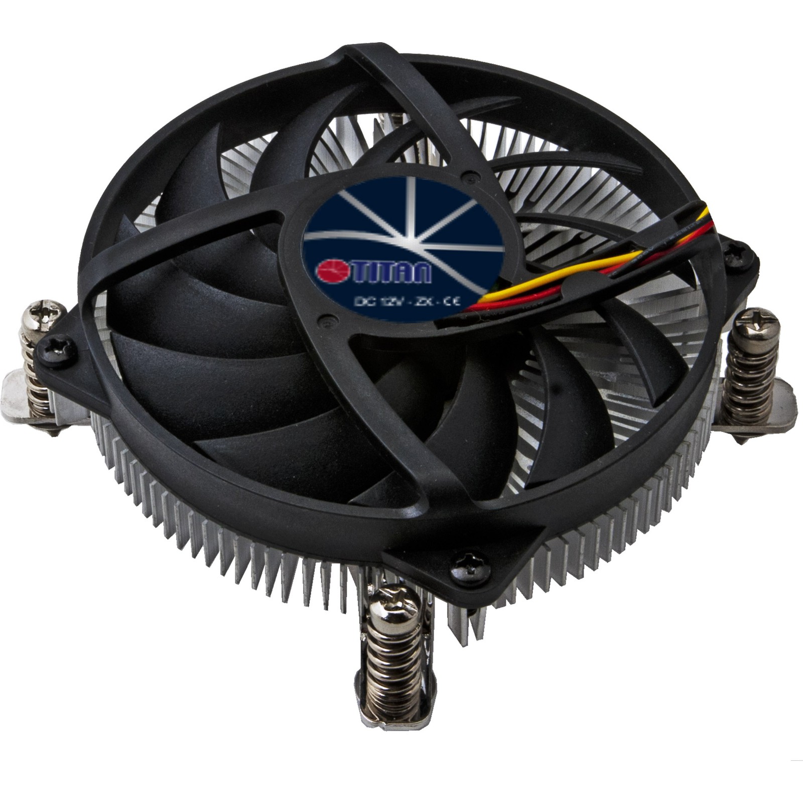 ITS Titan DC-155A915Z/RPW CPU Cooler per presa Intel LGA1155/1156