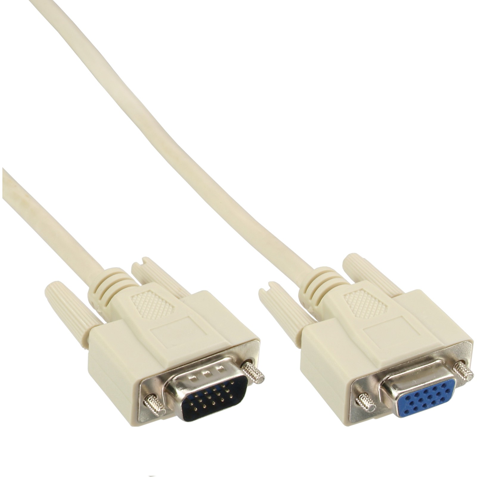 ITS 1 METRO Cavo VGA, Sub-D 15pin maschio / femmina, beige