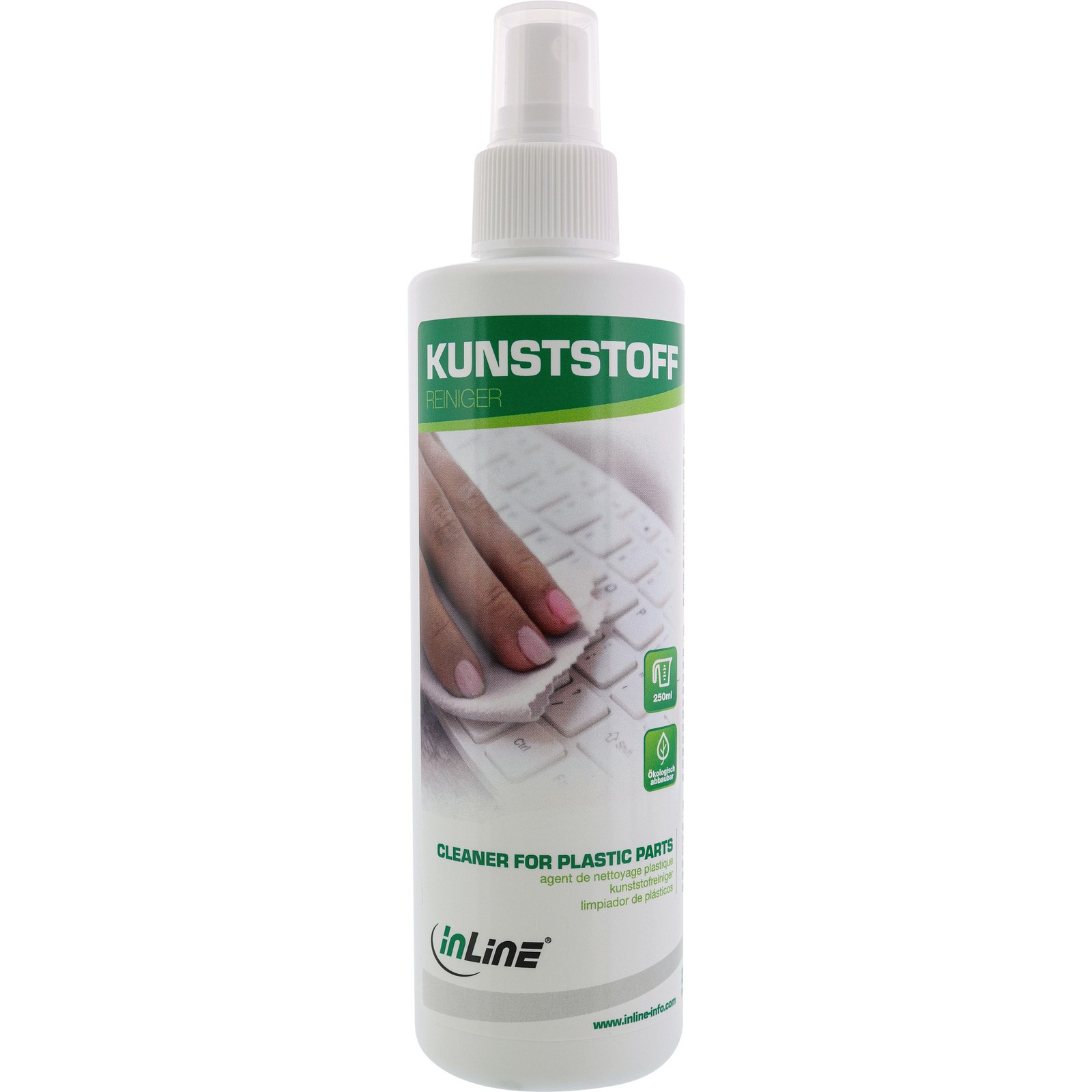 ITS Detergente per plastica per alloggiamento, tastiera, mouse, spray 250ml