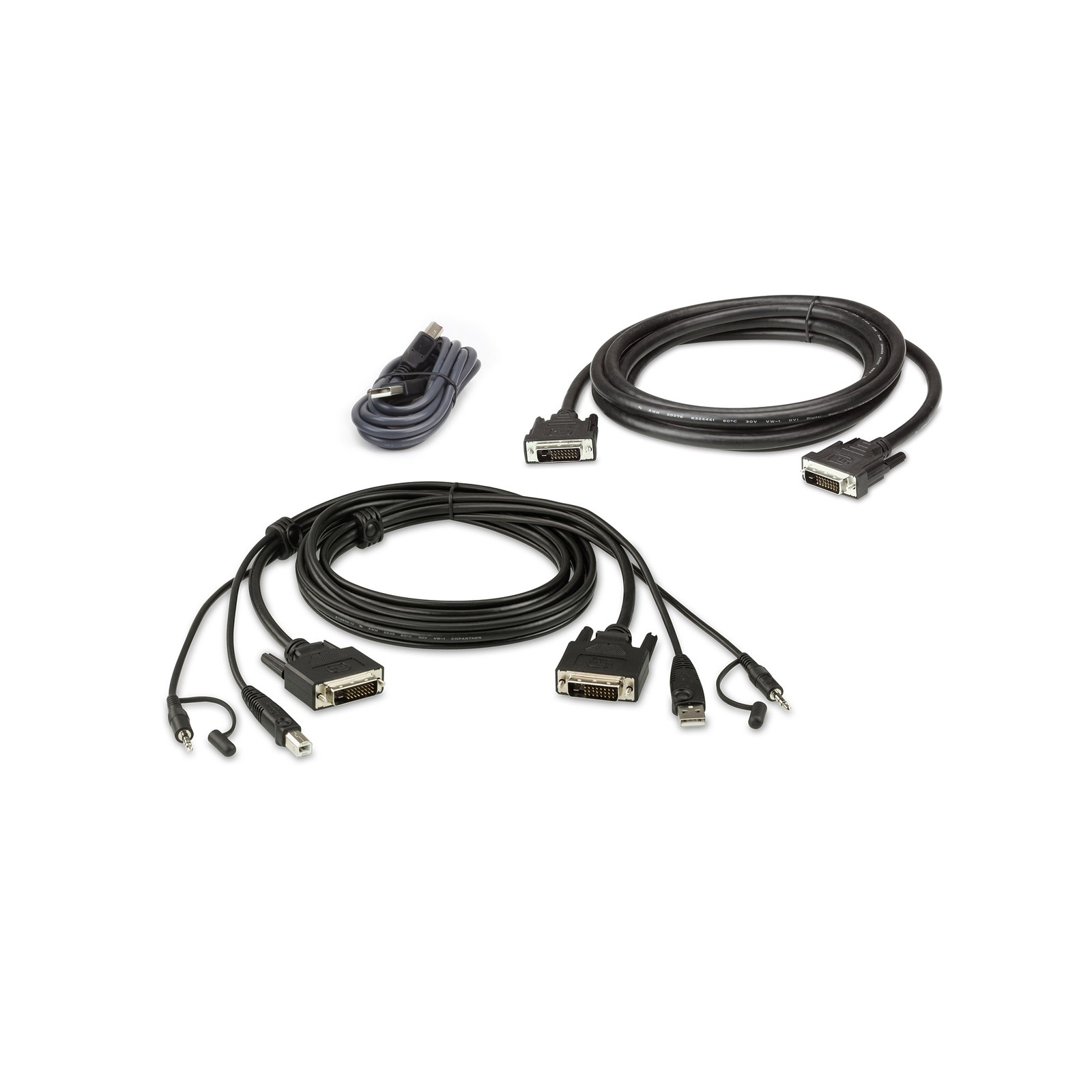 ITS 1,8 METRI ATEN 2L-7D03UDX5, set di cavi KVM, USB DVI-D Dual Display Secure K