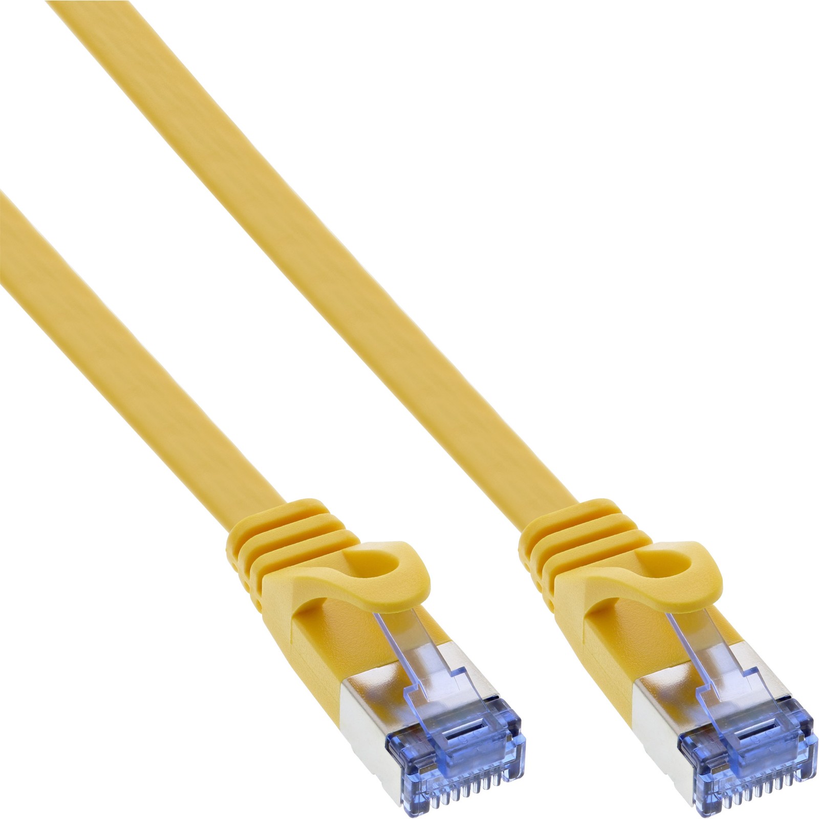 ITS 2 METRI Patch Cable flat, U/FTP, Cat.6A, giallo