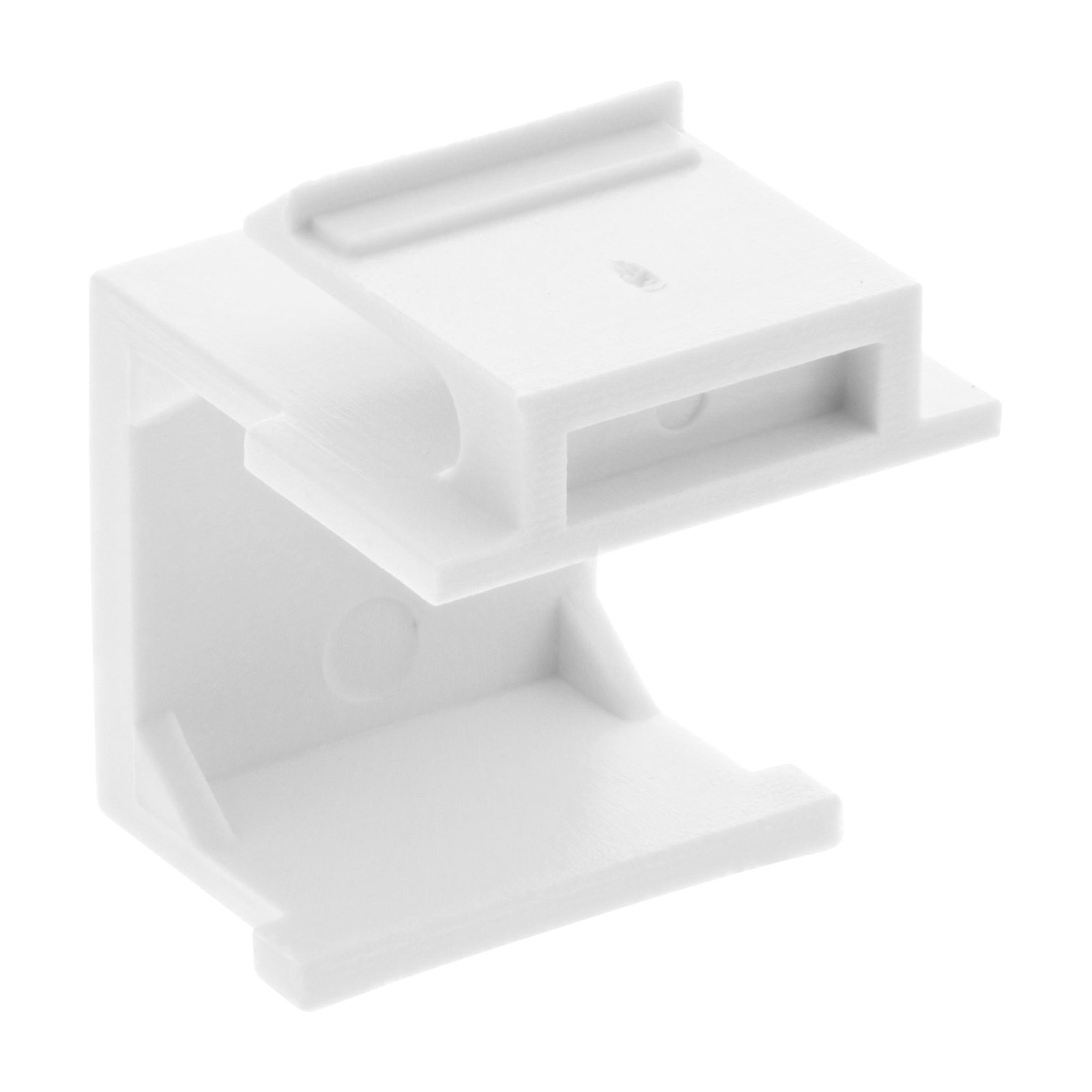 ITS Coperchio cieco Keystone SNAP-In per slot per moduli, bianco, 10pz.