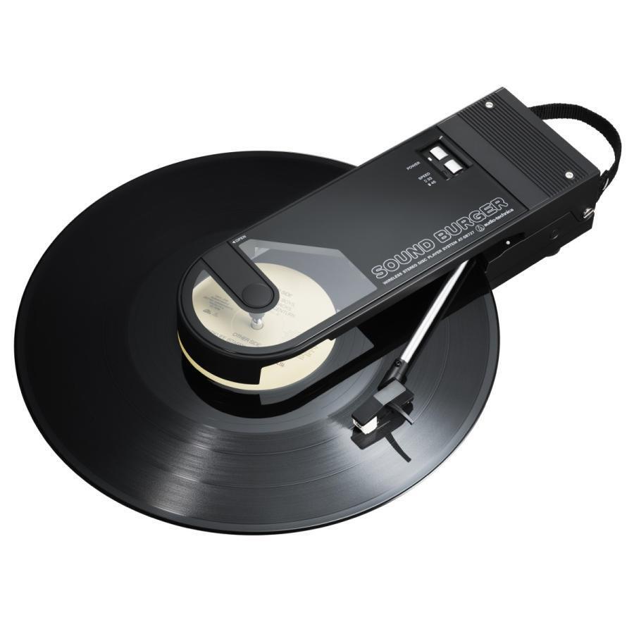 Audio-Technica AT-SB727 YL BK Color SOUND BURGER Giradischi Giradischi Giappone