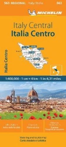 Michelin Italy Centre - Michelin Regional Map 563 (Map)