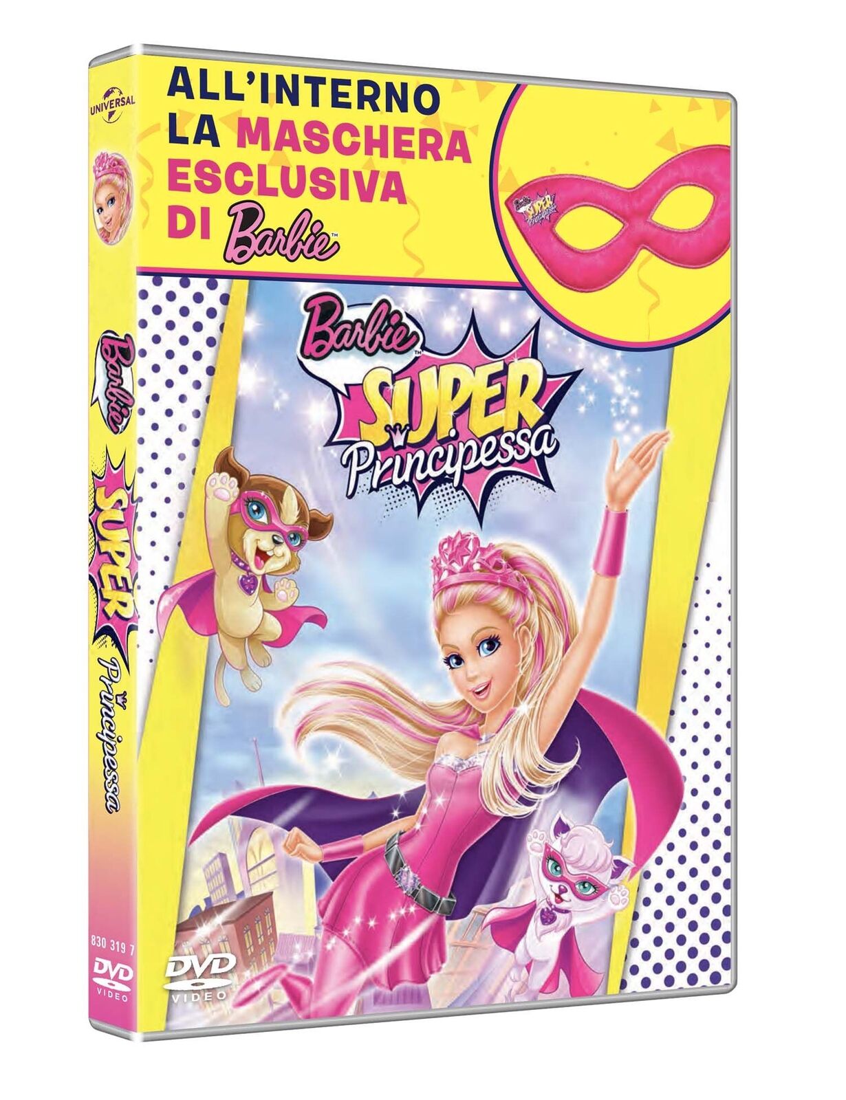 Dvd Barbie Super Principessa (Dvd+Maschera) (Carnevale Collection)
