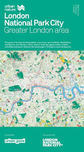 Urban Good London National Park City map (Map) Urban Nature Maps