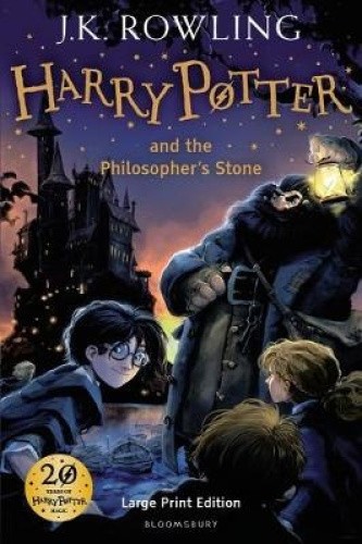 Harry Potter and the Philosopher's Stone: Large Print Edition by Rowling, J. K.