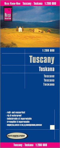 Reise Know-How Landkarte Toskana (1:200.000) [German]