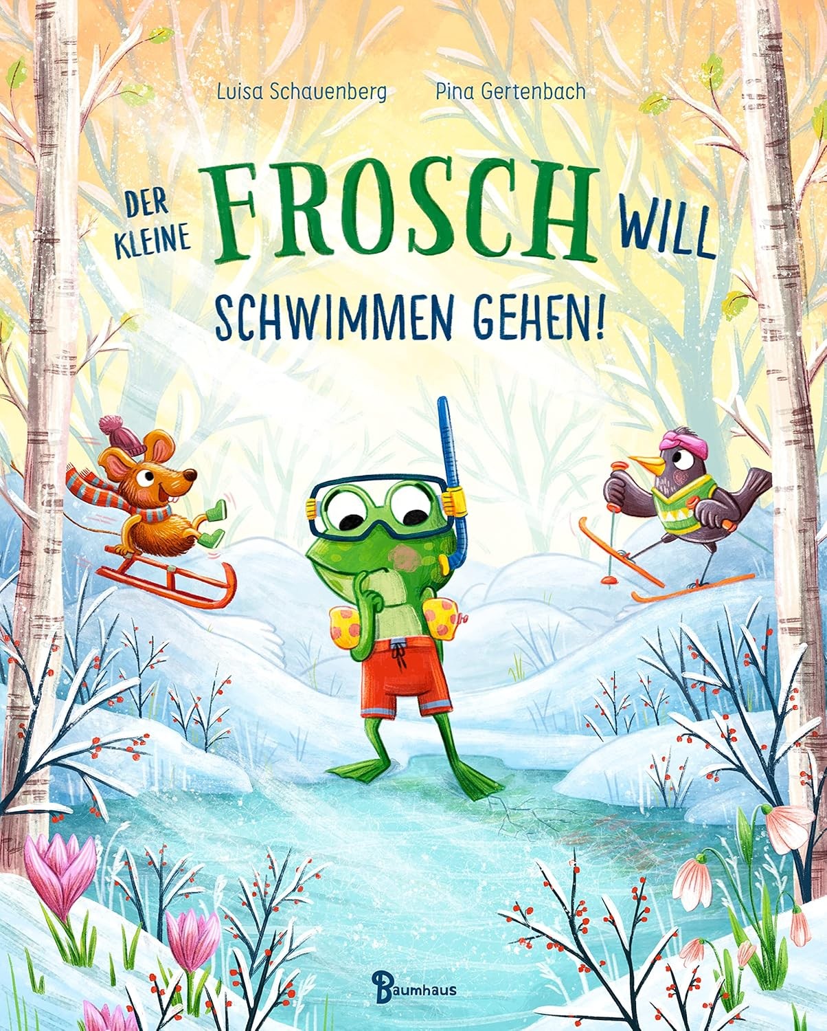 9783833907449 Der kleine Frosch will schwimmen gehen! - Luisa Schauenberg,Pina G