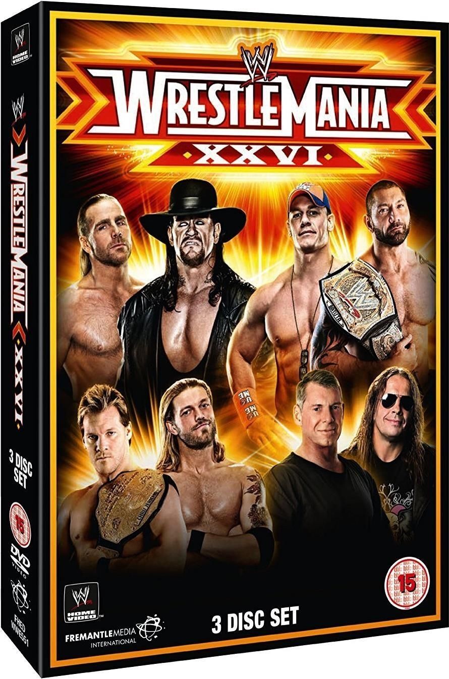 Dvd Wrestling: Wwe - Wrestlemania 26 (3 Dvd) [Edizione: Regno Unito]