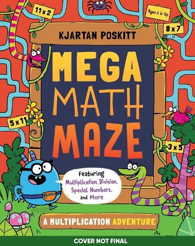 Kjartan Poskitt Mega Math Maze (Tascabile) (PRESALE 24/04/2025)