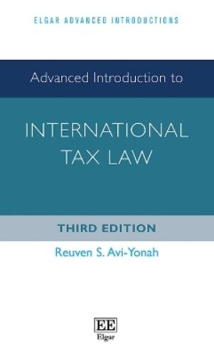 Reuven S Avi-Yon Advanced Introduction to International Tax L (Copertina rigida)