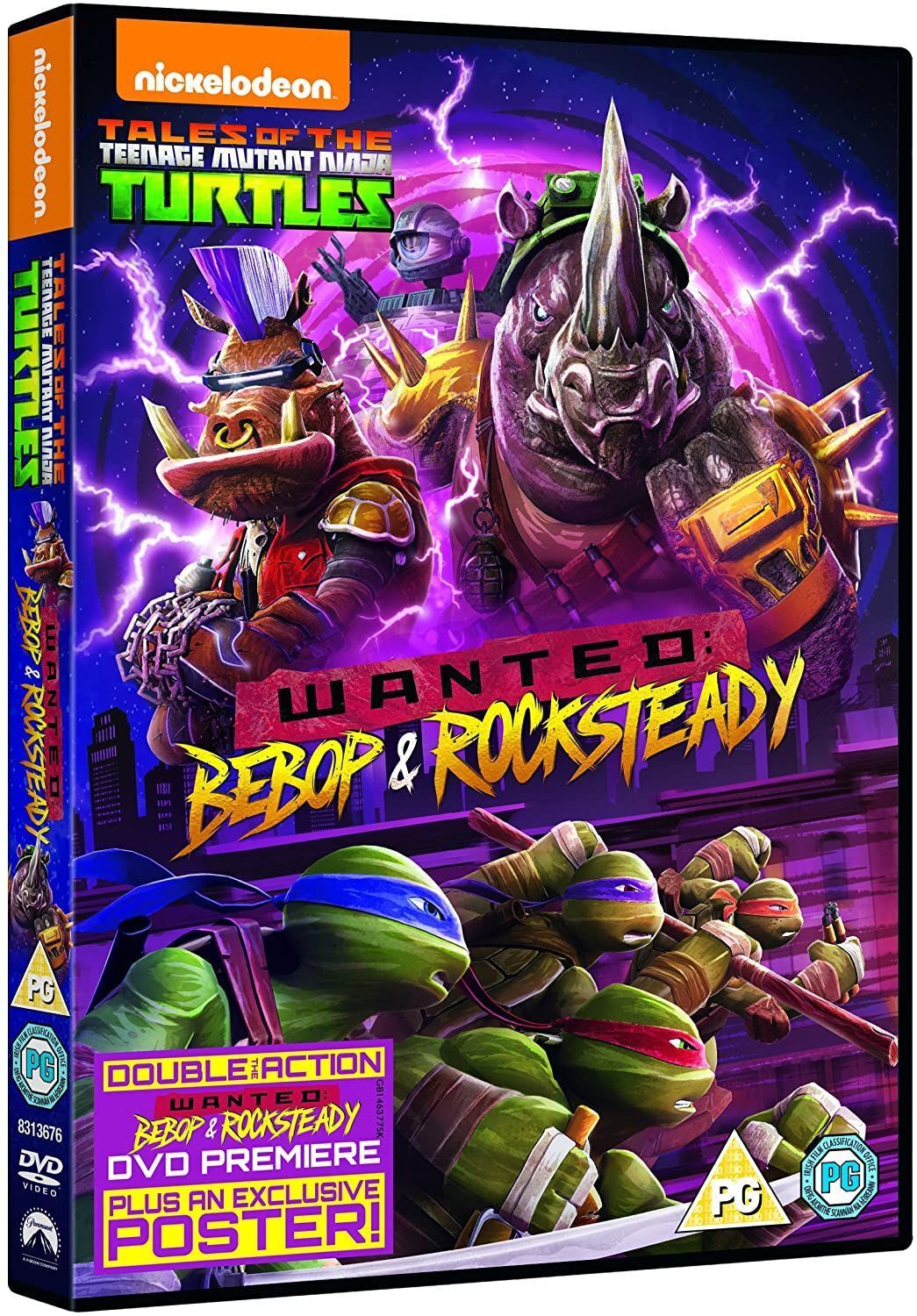 Dvd Teenage Mutant Ninja Turtles: Wanted - Bebop And Rocksteady [Edizione: Regno