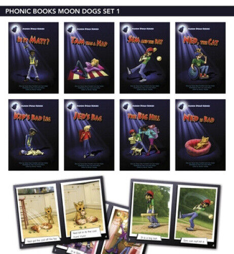 Phonic Books Moon Dogs Set 1: Sounds of the alphabet by Phonic Books