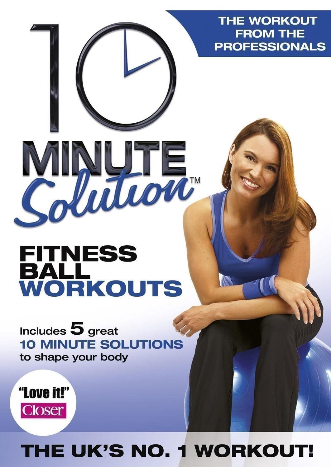 Dvd 10 Min Solution Fitness Ball [Edizione: Regno Unito]