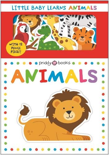 Priddy Books Little Baby Learns Animals  (Libro di cartone) (PRESALE 05/06/2025)