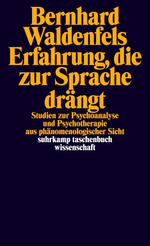 Erfahrung, die zur Sprache drängt [German] by Waldenfels, Bernhard