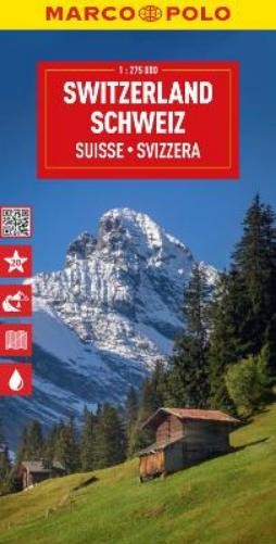 Switzerland Marco Polo Map (Map) Marco Polo Maps