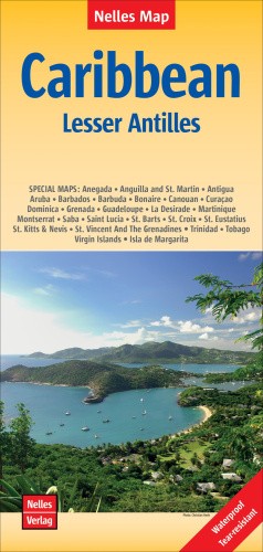 Nelles Map Caribbean: Lesser Antilles 1:150 000 ; 500 000; 2 500 000
