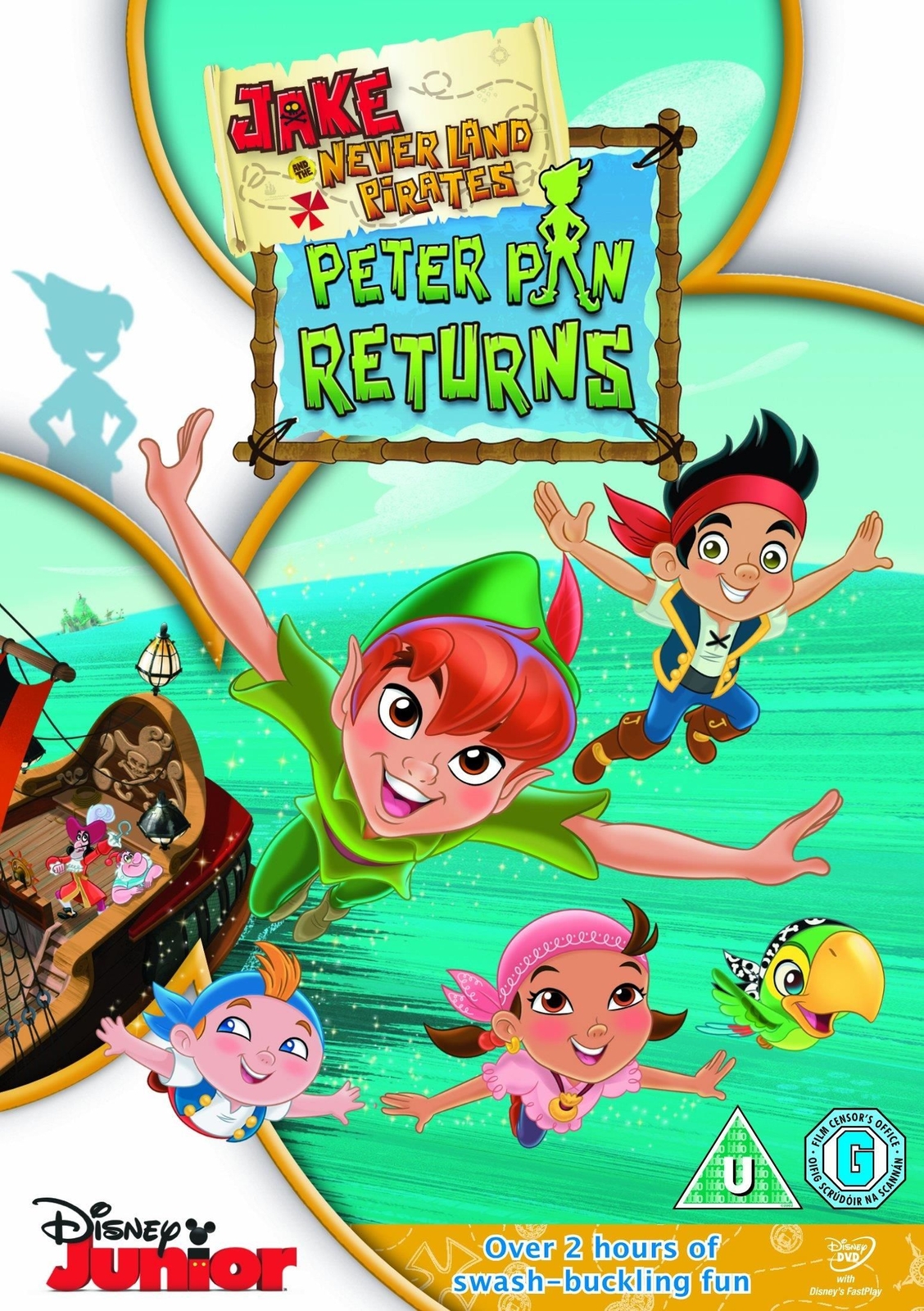 Dvd Jake And The Neverland Pirates - Jake And The Neverland Pirates - Peter Pan