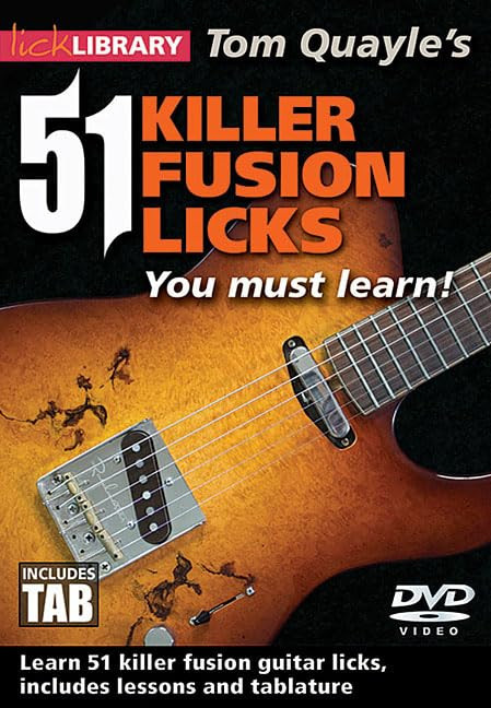 Tom Quayle 51 Fusion Licks You Must Learn! (DVD)