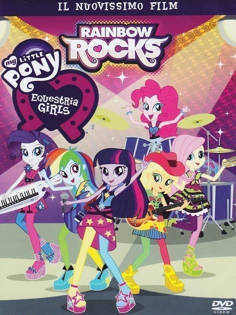 Dvd Equestria Girls - Rainbow Rocks [Edizione: Regno Unito]