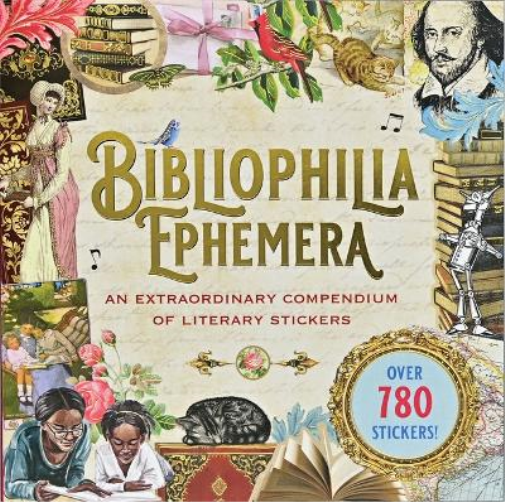 Bibliophilia Ephemera Sticker Book (Over 780 Stickers) (Tascabile)