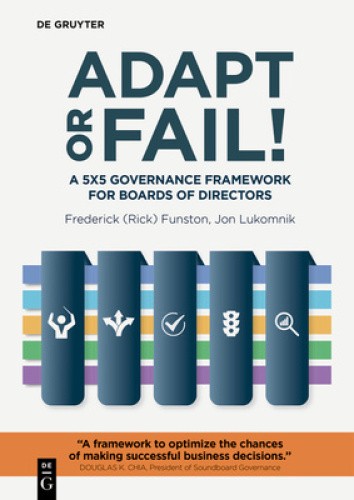 Adapt or Fail!: A 5x5 Governance Framework for Boards of Directors (Alexandra