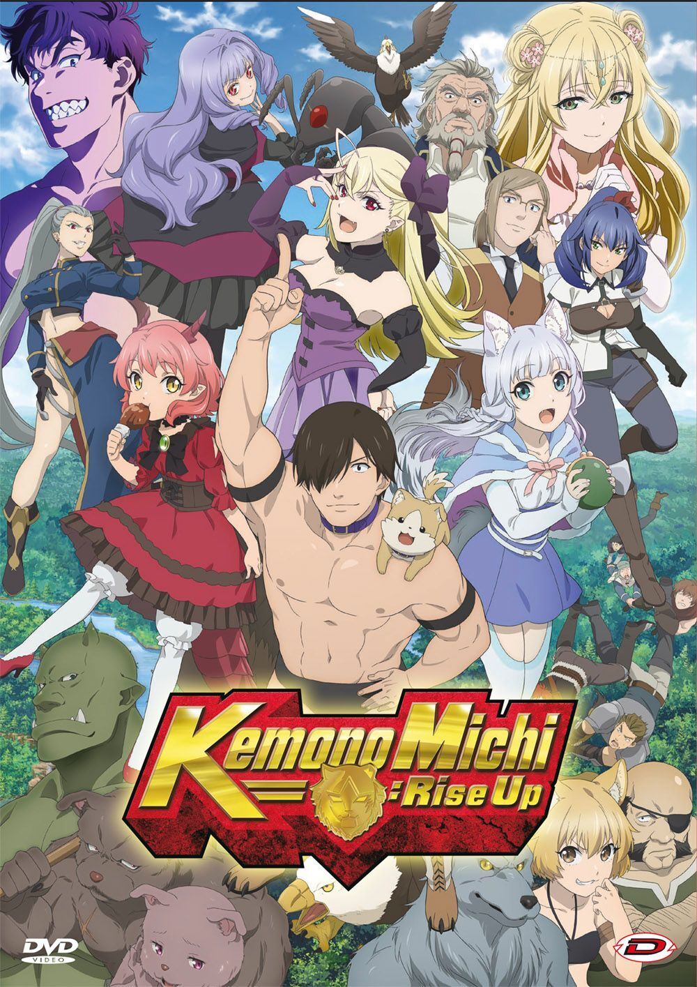 Dvd Kemono Michi : Rise Up - The Complete Series (Eps 01-12) (2 Dvd)